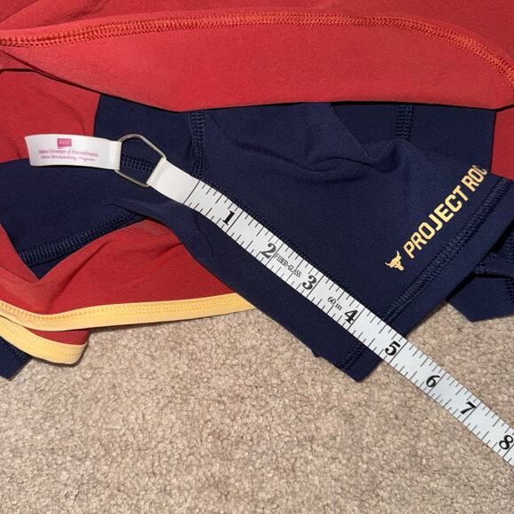 New UA Project Rock Women's Fitted 2-in-1 Athletic Shorts size M - Picture 7 of 8